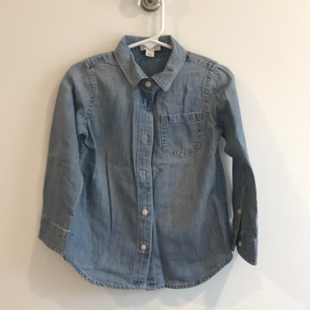 Crewcuts denim shirt. Size 4